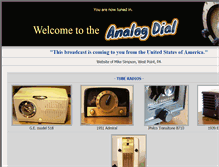 Tablet Screenshot of analogdial.com